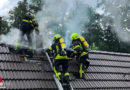 Oö: Brand am Dachstuhl eines Wohnhauses in Scharnstein
