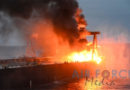 Sri Lanka: Wieder Feuer auf und Kraftstoff-Verlust von mit 2 Mio. Barrel Öl-Tankschiff