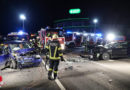 Oö: Pkw-Kollision in Gmunden → drei teils schwer Verletzte