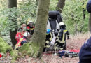 D: Quad stürzt in Hattingen etwa 15 m über Böschung