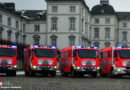 D: Acht neue Hilfeleistungslöschgruppenfahrzeuge (HLF) bei der Feuerwehr Bergisch Gladbach im Dienst