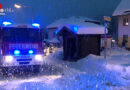 Ktn: Schnee verstopft Kamin → Rauchentwicklung in einem Mehrparteienhaus in Radenthein