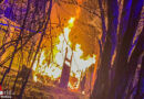 D: Feuerwehr Stolberg startet mit Gartenlaubenbrand ins Jahr 2021