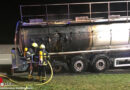 D: Brand eines Tanklastzuges auf der BAB61 bei der Anschlussstelle Stromberg