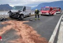 Südtirol: Frontalkollision zweier Fahrzeuge in leichter Kurve in Auer