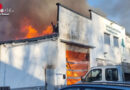 D: Großfeuer in Garten-und Landwirtschaftsbaubetrieb in Kassel