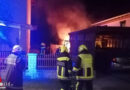 Nö: Brennendes Gewächshaus in Breitenwaida