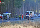 Nö: Zwei Unfälle auf der L60 am „Bründlberg“, Menschenrettung nach Auffahrunfall