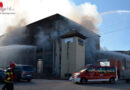 Oö: Großbrand in ehem. Lederfabrik in Mattighofen in Stockwerk 2 von 5
