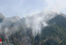 Tirol: Waldbrand am Wanderweg „Sefner“ in Pfunds