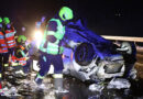 Oö: Autoüberschlag auf Pyhrnpass Straße in Thalheim bei Wels → zwei Verletzte