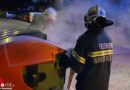 Nö: Brand eines Altpapiercontainers in Wiener Neustadt