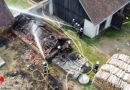 Nö: 135 Feuerwehrleute bekämpfen Flurenbrand in Gr. Siegharts und Schuppenbrand in Ludweis-Aigen