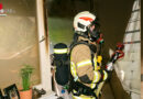 Vbg: Als Fitness-Raum genutzter Balkon brennt im 5. Stock in Hohenems