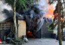 D: Vollbrand eines Nebengebäudes in Zetel