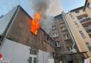 D: Feuer in einem Anbau in Dortmund → Wohnung durch Brand komplett zerstört