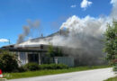 Stmk: Brennende Filteranlage in Betrieb in Mürzzuschlag