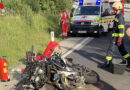 Oö: Zwei Tote (46, 57) bei Frontal-Kollision zweier Motorräder auf der B 153 im Weißenbachtal