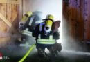 D: Einsatzübung der Feuerwehr Celle auf dem Flugplatz Celle-Arloh