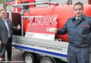 D: KFV Mettmann freut sich über Sonderspende der deutschen Sparkassen für mobilen Gefahrgutleckagetrainer