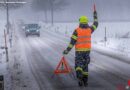 Ktn: Mehrere Verletzte bei Geisterfahrerunfall auf schneebeckter A 2 bei Wernberg