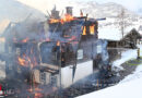 Sbg: Brand sorgt für Wasserknappheit und Totalschaden an Ferien-Bauernhaus in Großarl → Alarmstufe 4+
