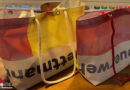 D: Feuerwehr-Jubiläums-Werbebanner erleben Comeback als Shopper-Taschen (Mettmann)