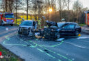 D: Fünf Verletzte und eine Personenrettung nach 3-Pkw-Unfall bei Menden
