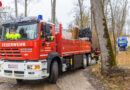 Oö: „Navi-Sattelschlepper“-Bergung in Waldstück in Kirchberg-Thening
