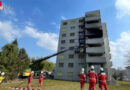 Schweiz: Fassadenbrand an 8-stöckigem Wohnhaus in Dürnten