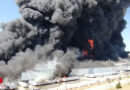 USA: Enorme Brandlast bei Großfeuer in Walmart-Verteilerzentrum in Plainfield → 24 Feuerwehren im Einsatz → 5. Alarm