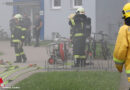 Oö: Größerer Einsatz bei Kellerbrand durch Segway in Mehrparteienhaus in Wels