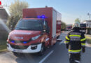 Stmk: Austritt größerer Mengen Hydrauliköl nach Pkw-Lkw-Kollision in Altenmarkt bei Fürstenfeld