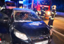 Oö: Mobil-Wc-Fahrer hielt Pkw-Brand auf A 1 bis zum Eintreffen der Feuerwehr in Schach