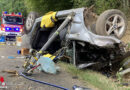Bayern: Verletzte und eingeklemmte Person bei Unfall im Rottenbauerer Grund in Würzburg