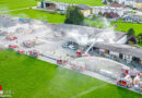 Oö: Großbrand-Übung der Feuerwehren des Abschnitts Windischgarsten im Gewerbetrieb in Windischgarsten