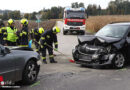 Oö: Verletzte Frau bei Pkw-Kreuzungsunfall in Gunskirchen