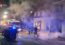 Oö: Nächtlicher Müllcontainer-Brand in Bad Ischl