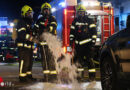 Oö: Abschlussübung 2002 der Betriebsfeuerwehr BMW Motoren GmbH: „Fahrzeugbrand im 2. UG“