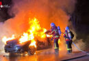 D: Vollbrand eines Pkw in Stockach