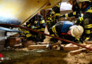 Bayern: Übung in der Tunnelbaustelle der 2. S-Bahn-Stammstrecke in München