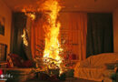 D: Brand eines Weihnachtsbaumes in Mainz dehnt sich auf Wohnung aus