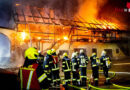 Oö: Brandausbruch beim Batterie laden → Bauernhof-Großbrand in Gilgenberg am Weilhart