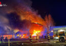 Nö: Industrie-Großbrand in Purgstall an der Erlauf → „B4-Brand“ mit 10 Feuerwehren