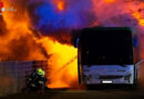 Nö: Vollbrand eines Linienbusses in Markt Piesting