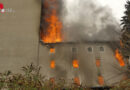 Stmk: Großeinsatz bei Brand der Grazer Rösselmühle mit Unterstützung freiw. Wehren