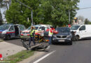 Oö: Sechs Verletzte bei Kreuzungsunfall mit zwei Pkw und einem Transporter auf Pyhrnpass Straße in Wels