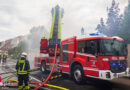 Nö: Sieben Feuerwehren bei Dachstuhlbrand in Achau