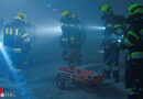 Stmk: Übung „Muldenfahrzeug-Kollision mit Brand“ beim Baulos Grautschenhof (ÖBB Semmering-Basistunnel)