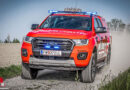 Oö: Vorausfahrzeug der Feuerwehr Enns auf Ford Ranger